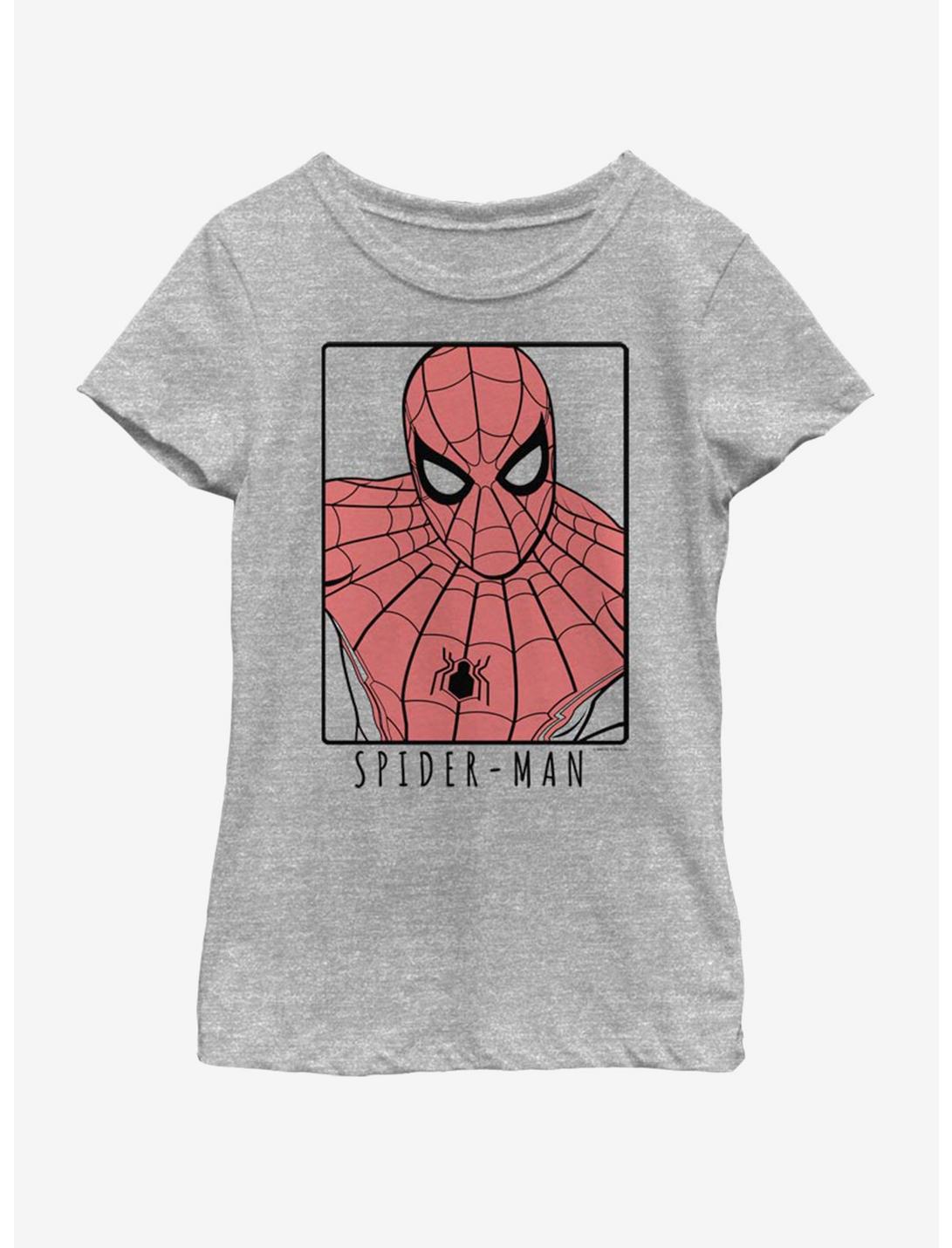Marvel Spiderman Spidey Youth Girls T-Shirt, ATH HTR, hi-res