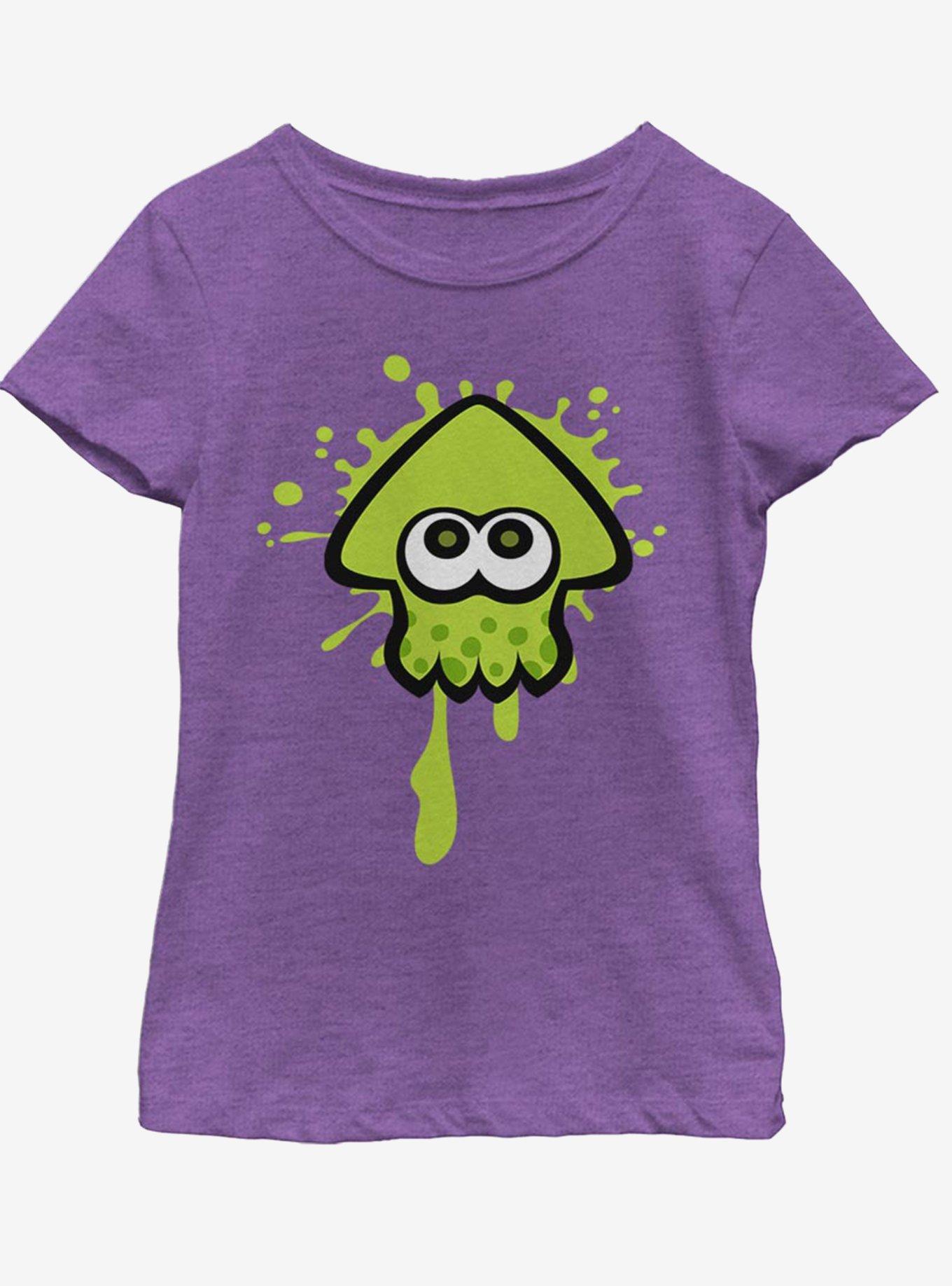 Nintendo Team Green Youth Girls T-Shirt, PURPLE BERRY, hi-res