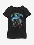 Marvel Spiderman Far From Home Mysterio Stance Youth Girls T-Shirt, BLACK, hi-res