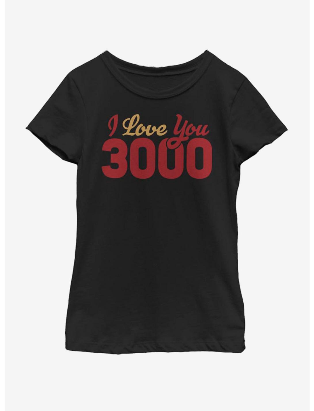 Marvel Avengers: Endgame 3000 Loves Youth Girls T-Shirt, BLACK, hi-res