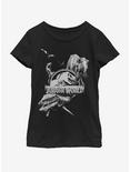 Jurassic Park Dino Collage Youth Girls T-Shirt, , hi-res