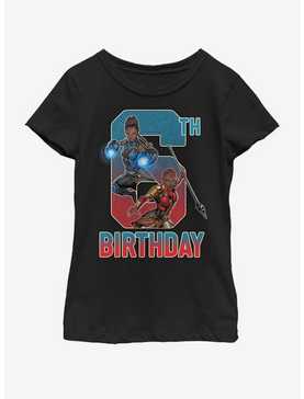 Marvel Black Panther Shuri Okoye 6th Bday Youth Girls T-Shirt, , hi-res