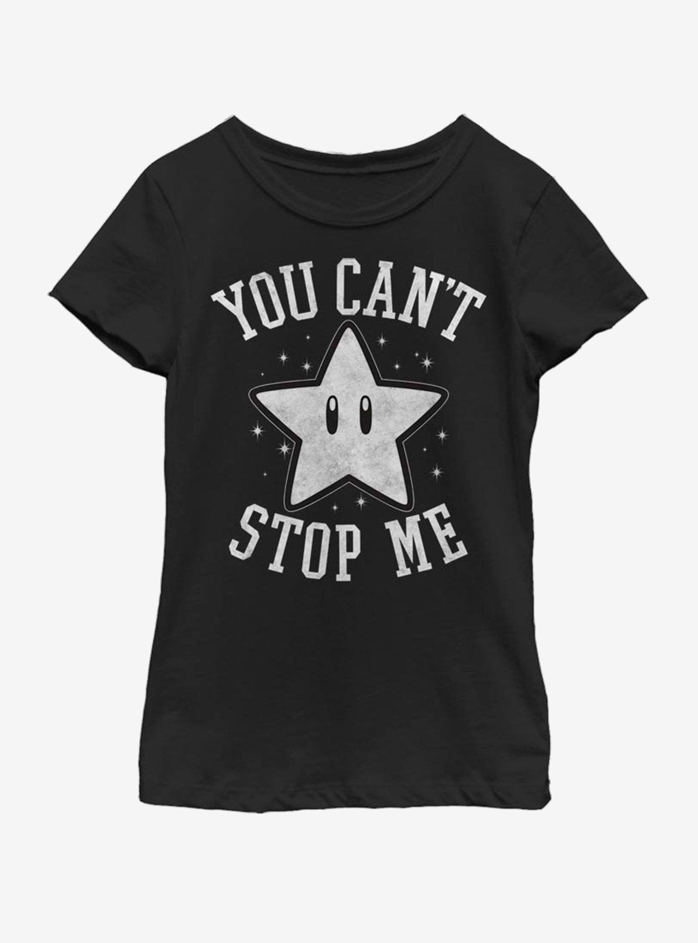 Nintendo Can't Stop Youth Girls T-Shirt, , hi-res