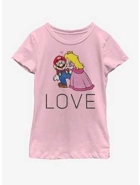 Nintendo Mario Love Youth Girls T-Shirt, , hi-res