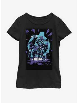Marvel Avengers: Endgame Avengers Pop Art Youth Girls T-Shirt, , hi-res