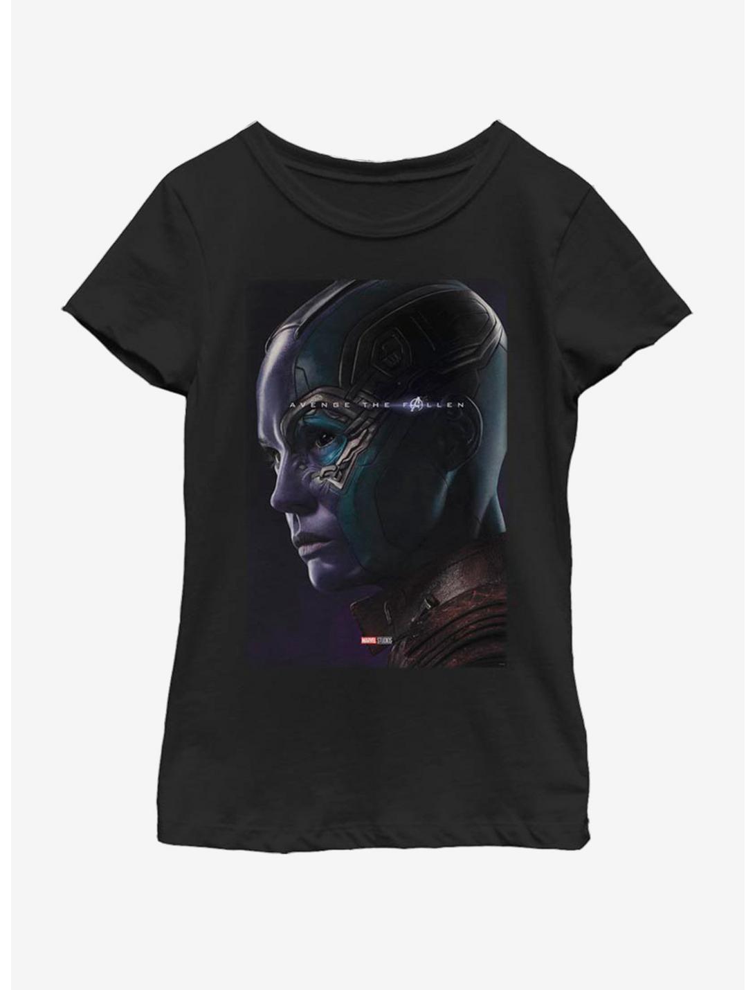 Marvel Avengers: Endgame Nebula Youth Girls T-Shirt, BLACK, hi-res