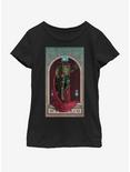 Marvel Spiderman Far From Home Mysterio Youth Girls T-Shirt, BLACK, hi-res