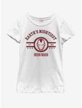 Marvel Ironman Mighty Iron Youth Girls T-Shirt, WHITE, hi-res