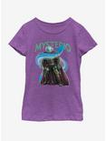 Marvel Spiderman: Far From Home Mysterio Stance Youth Girls T-Shirt, PURPLE BERRY, hi-res