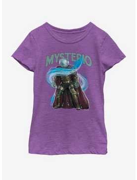 Marvel Spiderman: Far From Home Mysterio Stance Youth Girls T-Shirt, , hi-res
