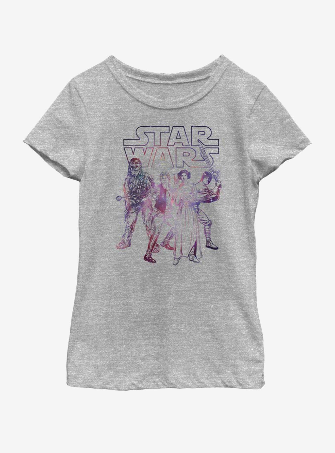 Star Wars Rebel Group Youth Girls T-Shirt, , hi-res