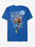 Marvel Thor Mighty like Dad T-Shirt, ROYAL, hi-res