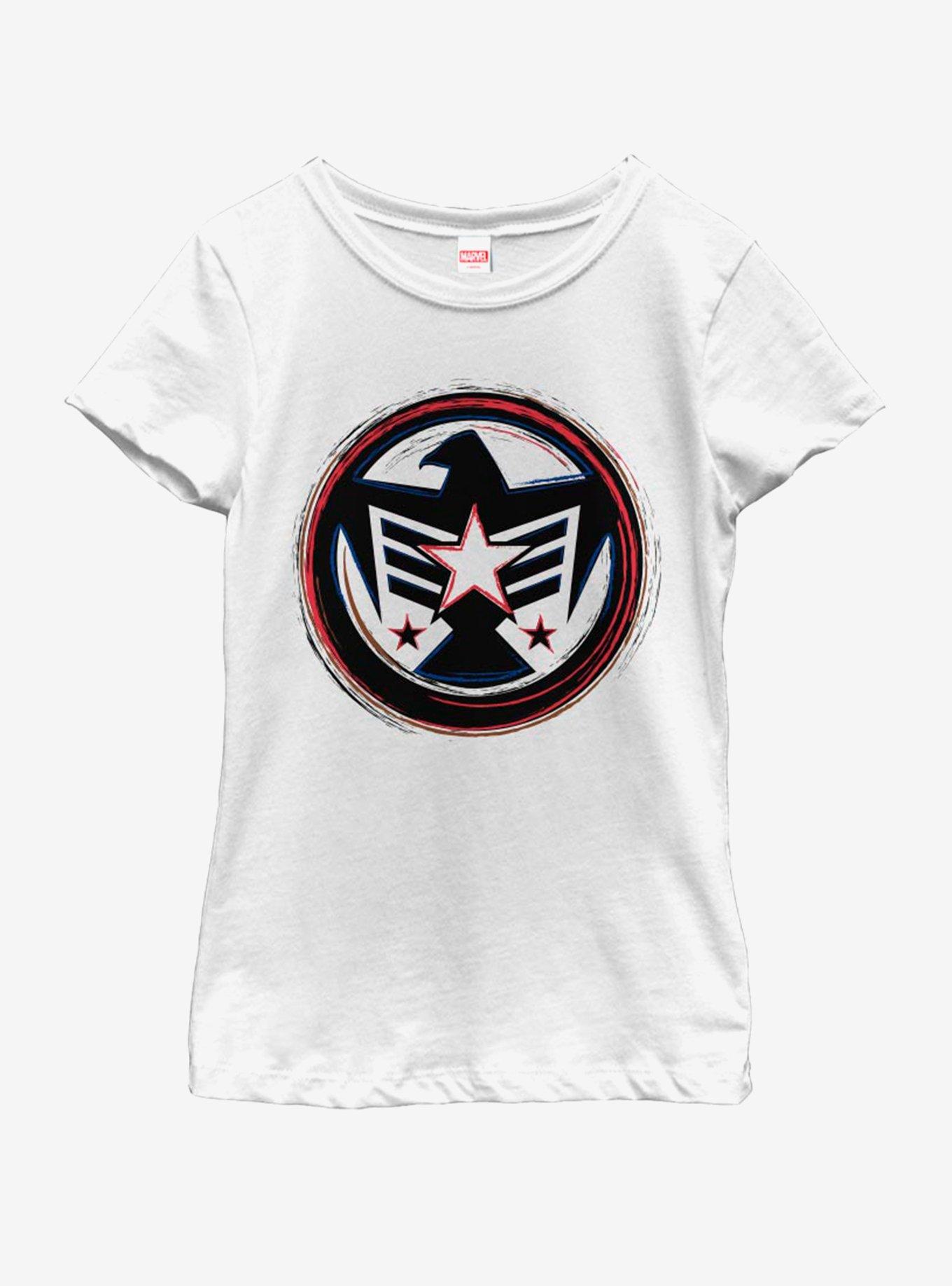 Marvel Falcon America Youth Girls T-Shirt, , hi-res