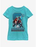 Marvel Thor 8th Bday Youth Girls T-Shirt, TAHI BLUE, hi-res