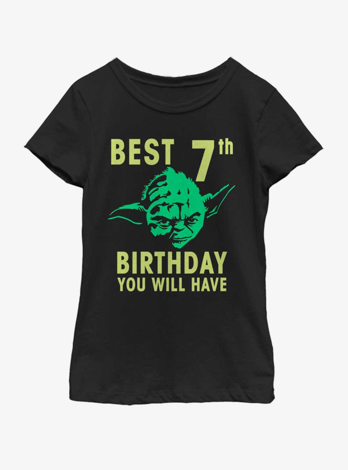 Star Wars Yoda Seventh Youth Girls T-Shirt, , hi-res