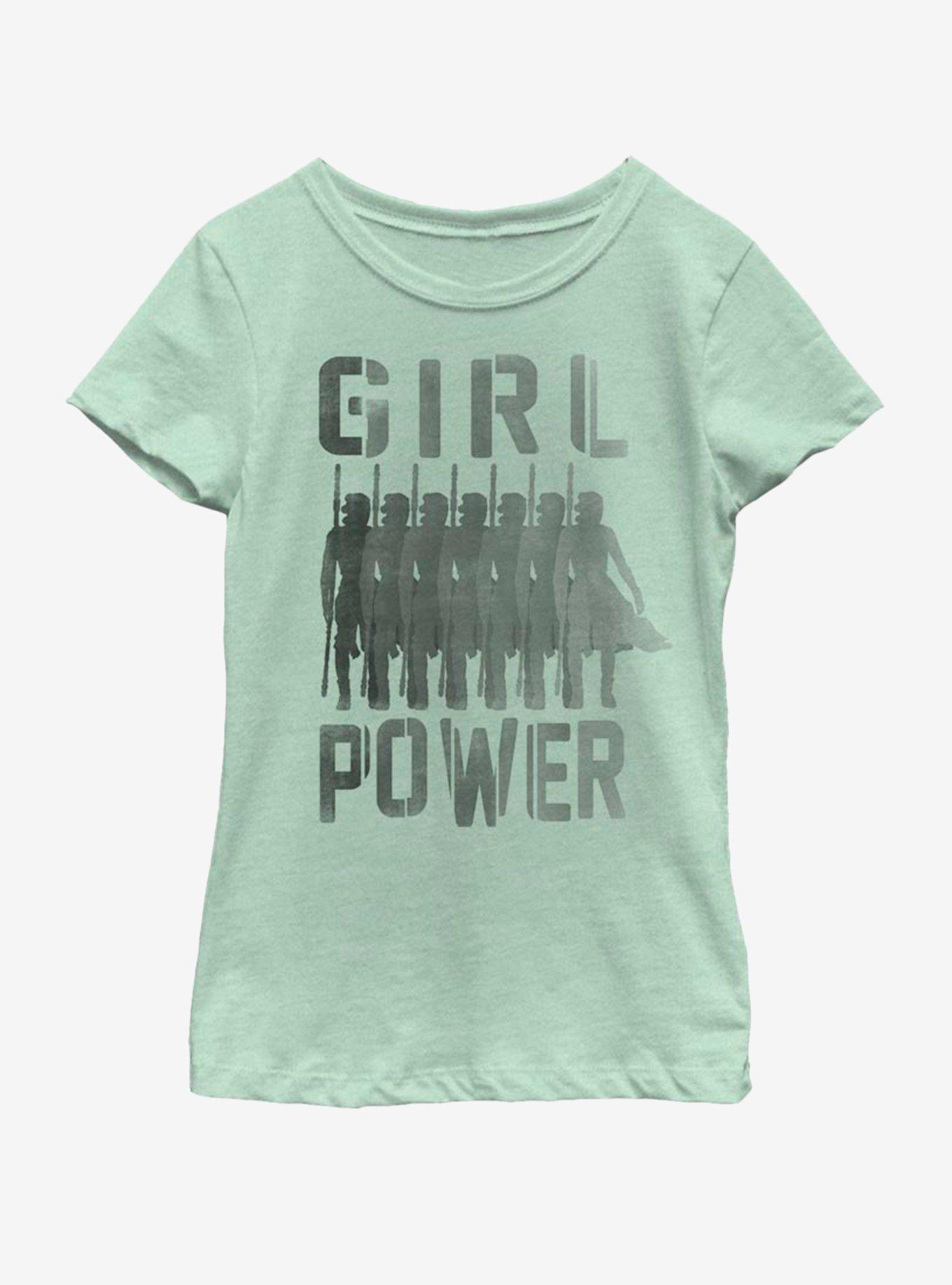 Star Wars Rey Power Youth Girls T-Shirt, MINT, hi-res