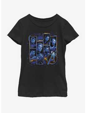 Marvel Avengers: Endgame Blue Box Up Youth Girls T-Shirt, , hi-res