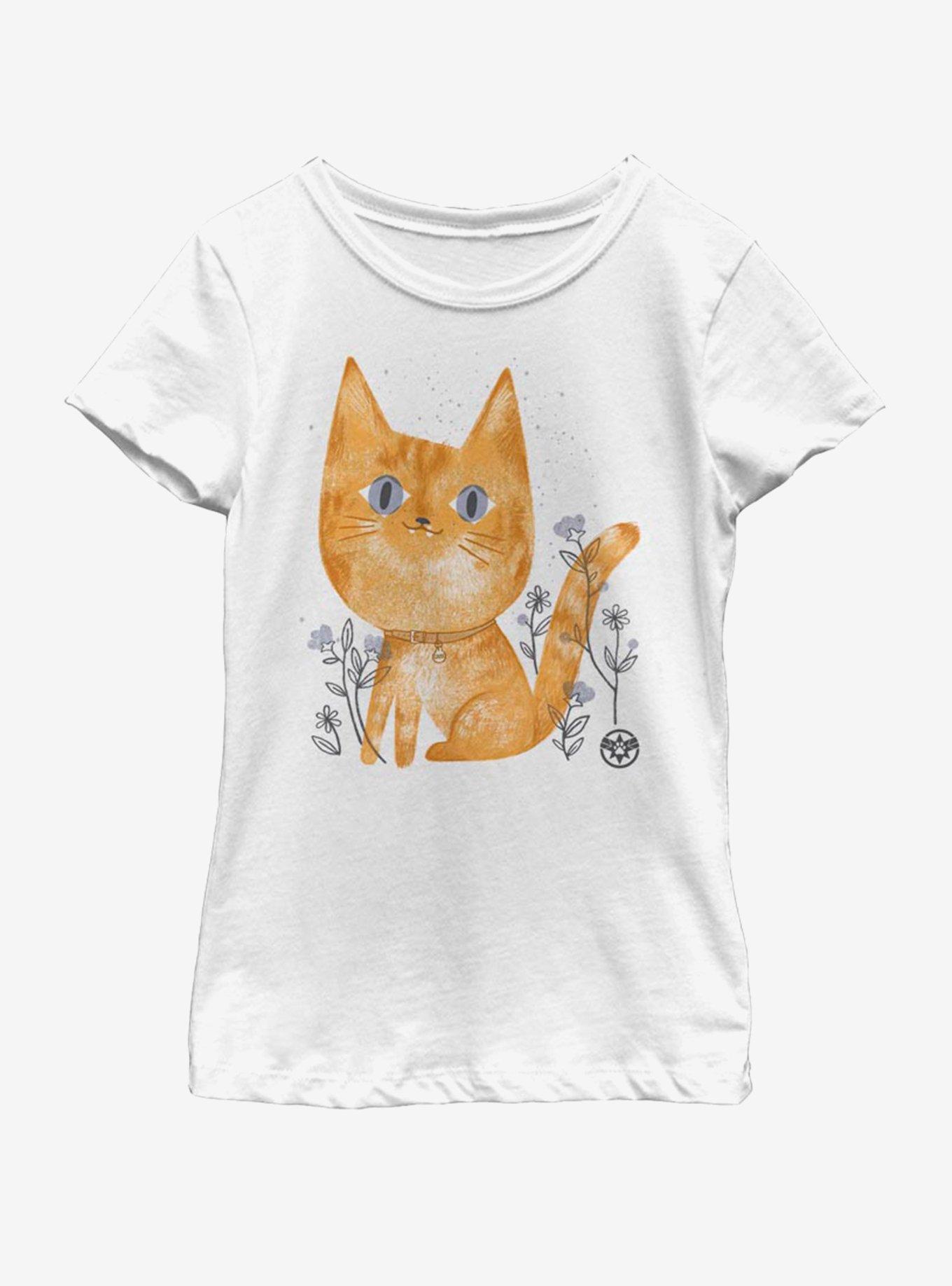 Marvel Avengers: Endgame Goose the Cat Youth Girls T-Shirt, , hi-res