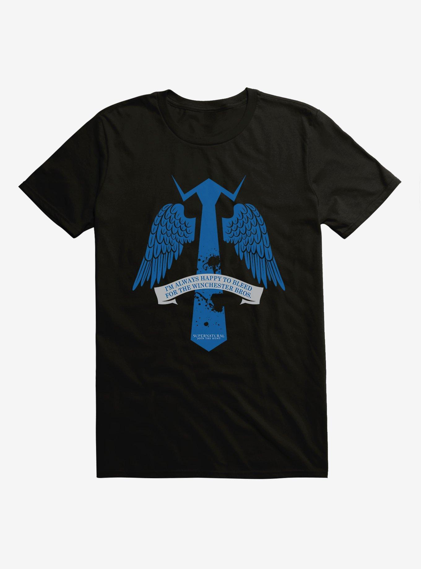 Supernatural Castiel Tie T-Shirt