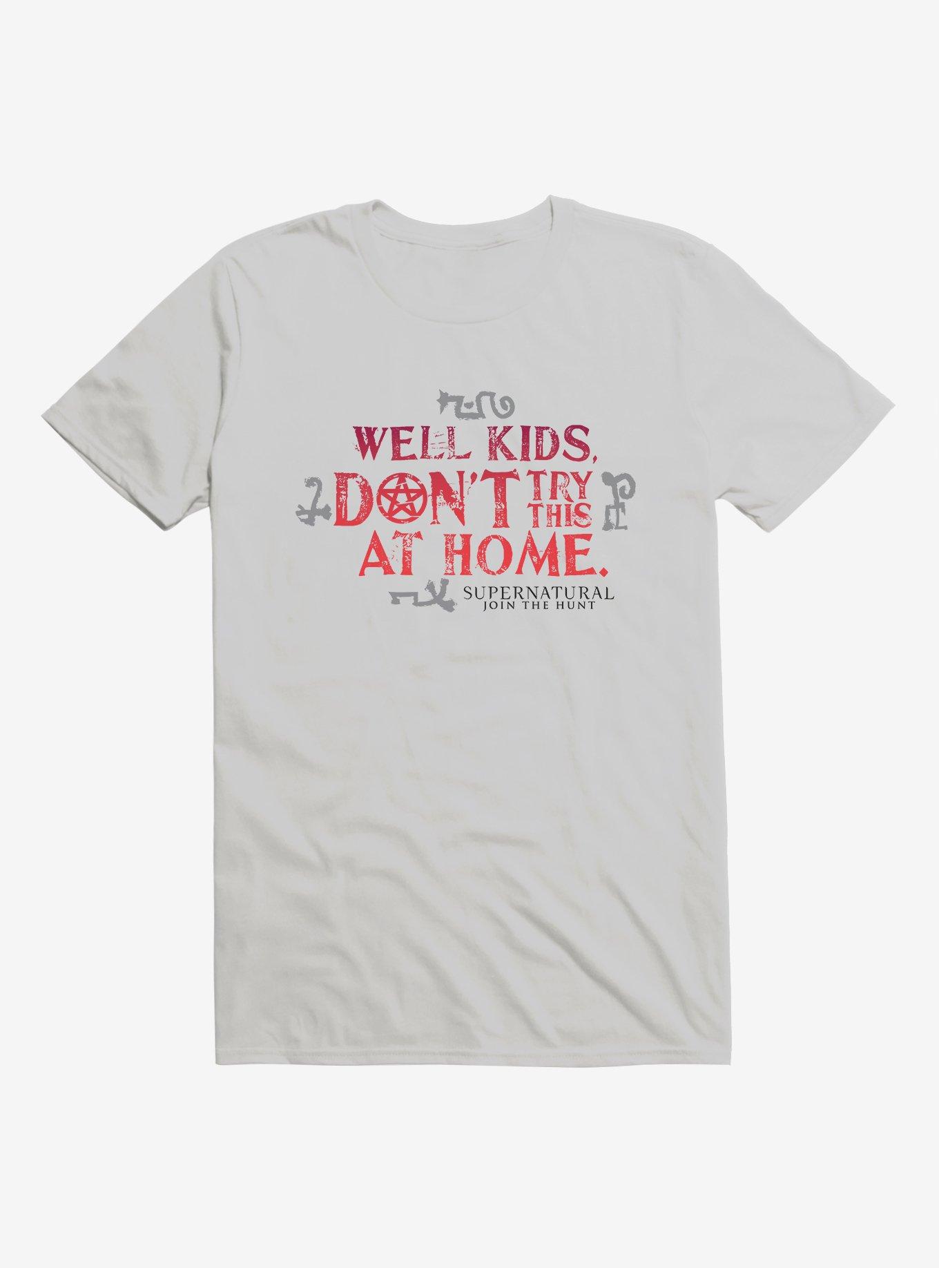 Supernatural Don't Try At Home T-Shirt, , hi-res