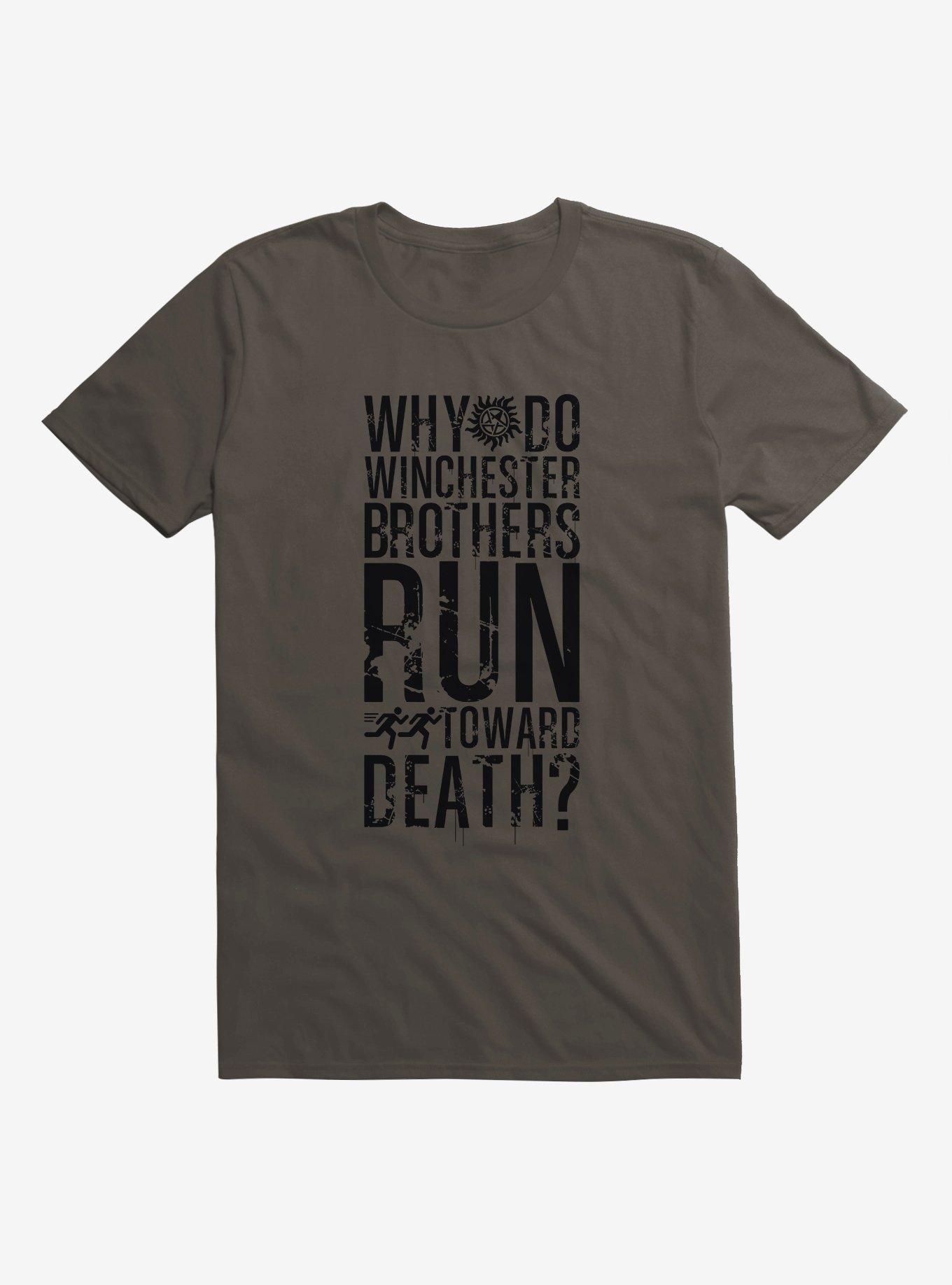 Supernatural Run Toward Death T-Shirt, , hi-res