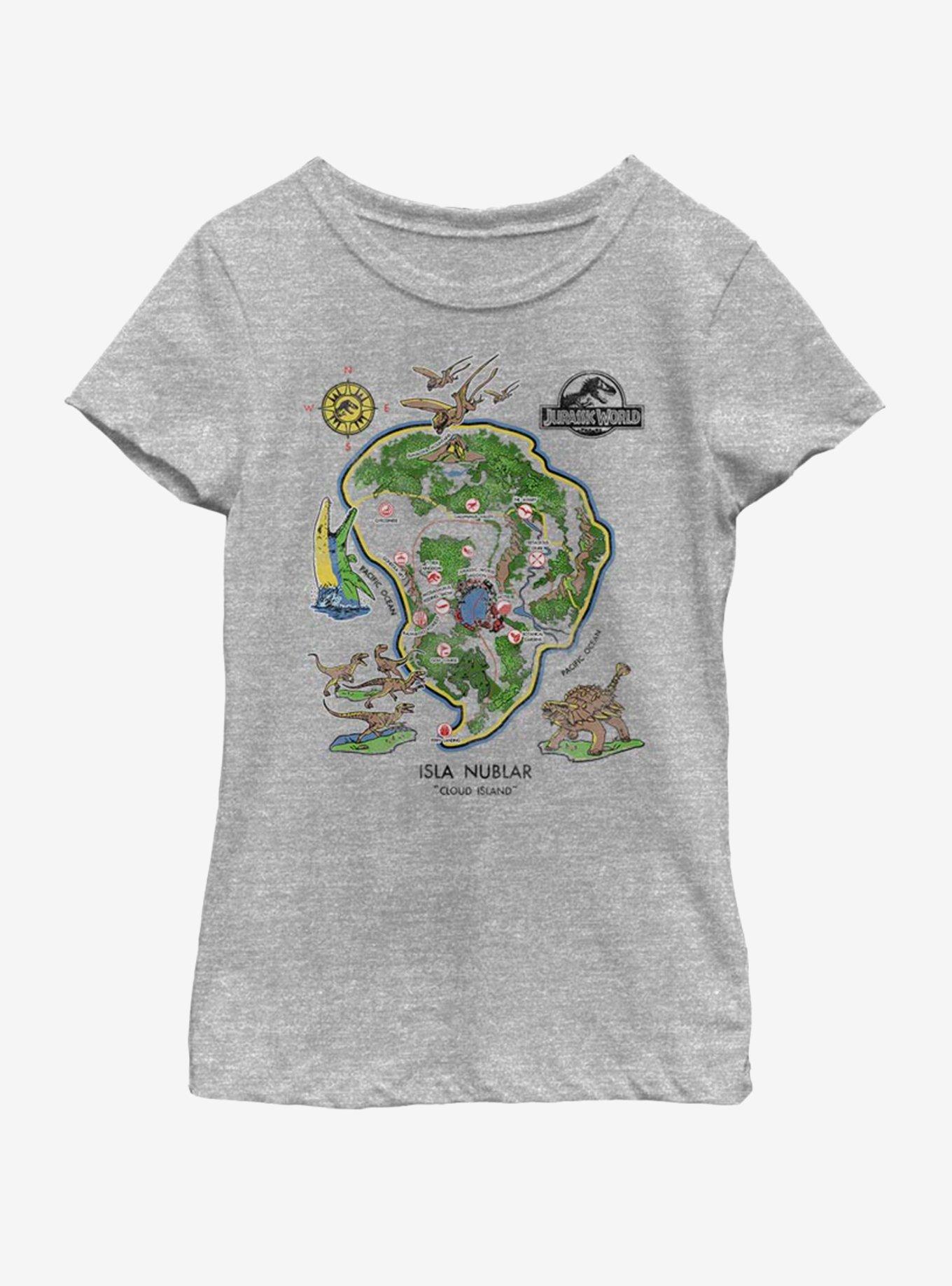 Jurassic Park ISLA NUBLAR Youth Girls T-Shirt, , hi-res