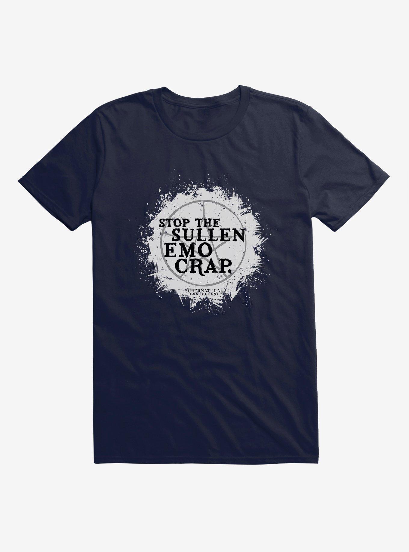 Supernatural Sullen Emo Crap T-Shirt, , hi-res