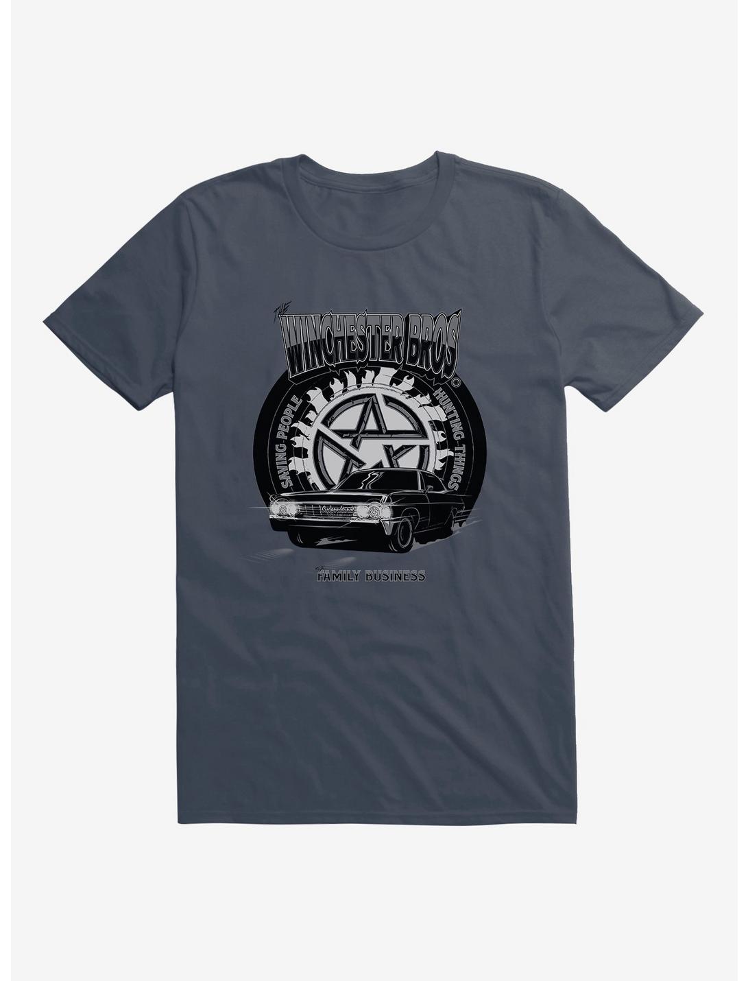 Supernatural Winchester Bros T-Shirt, LAKE, hi-res