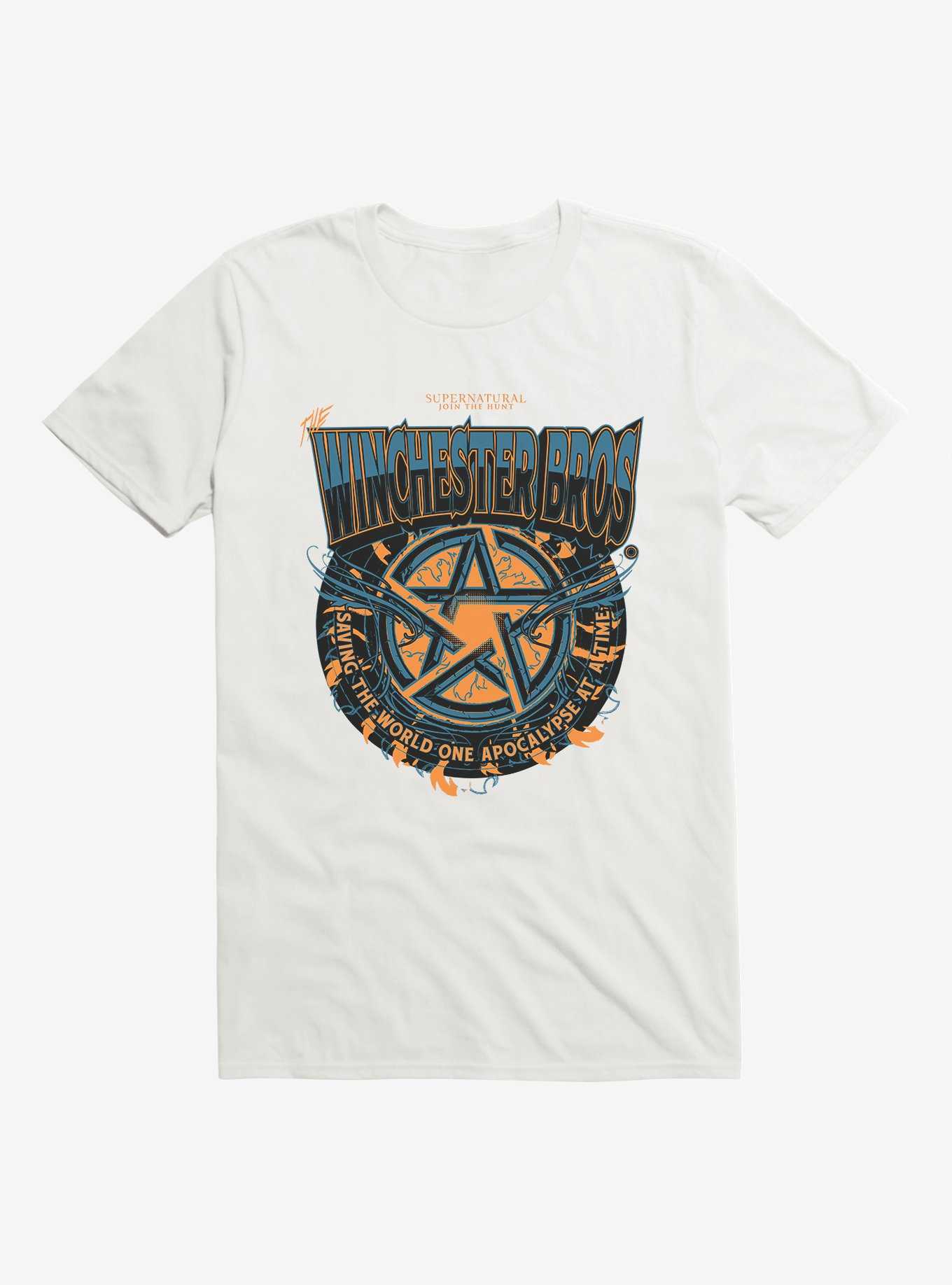 Supernatural Winchester Brothers Logo T-Shirt, , hi-res