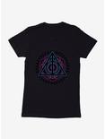 Harry Potter Deathly Hallows Symbols Womens T-Shirt, BLACK, hi-res