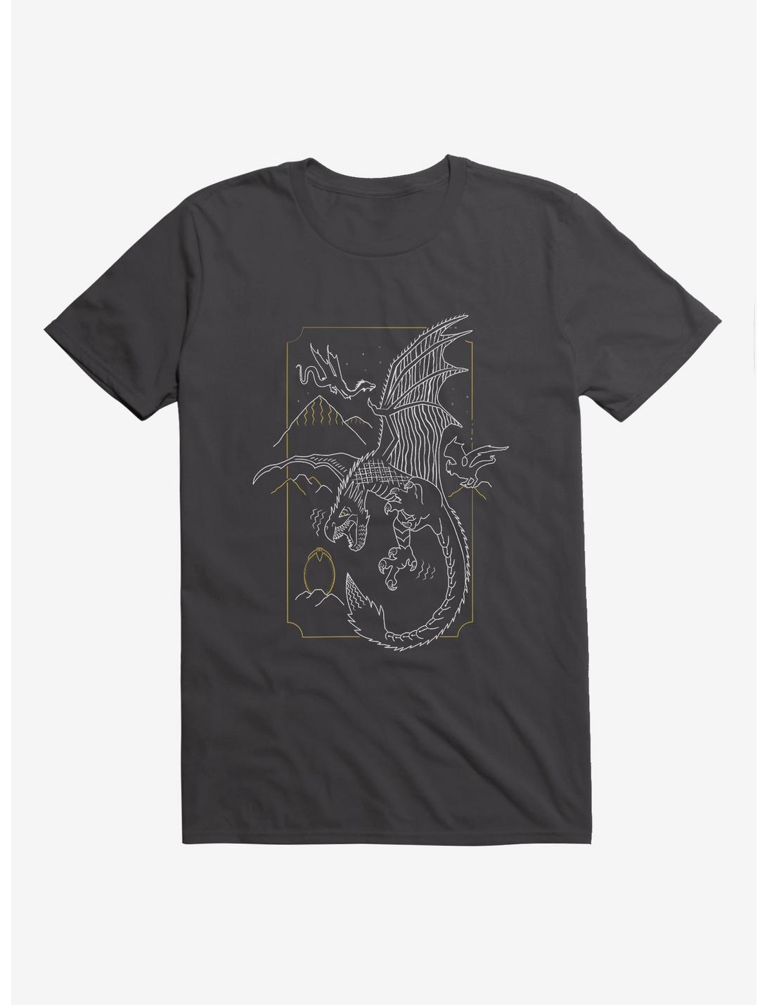 Harry Potter Dragon Flight T-Shirt, DARK GRAY, hi-res