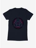 Harry Potter Deathly Hallows Symbols Womens T-Shirt, MIDNIGHT NAVY, hi-res