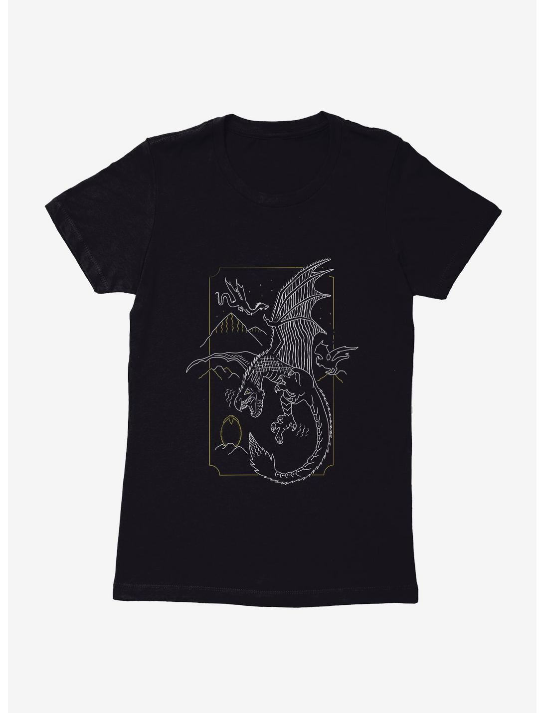 Harry Potter Dragon Flight Womens T-Shirt, , hi-res