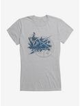 Supernatural Blue Pentagram Girls T-Shirt, , hi-res