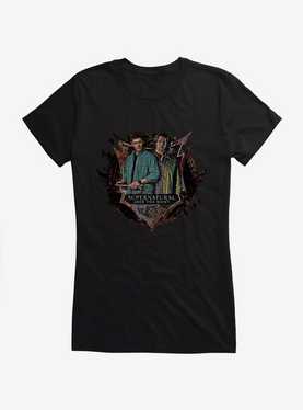 Supernatural Dean and Sam Girls T-Shirt, , hi-res