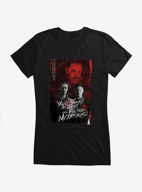 Supernatural Functional Morons Girls T-Shirt | Hot Topic