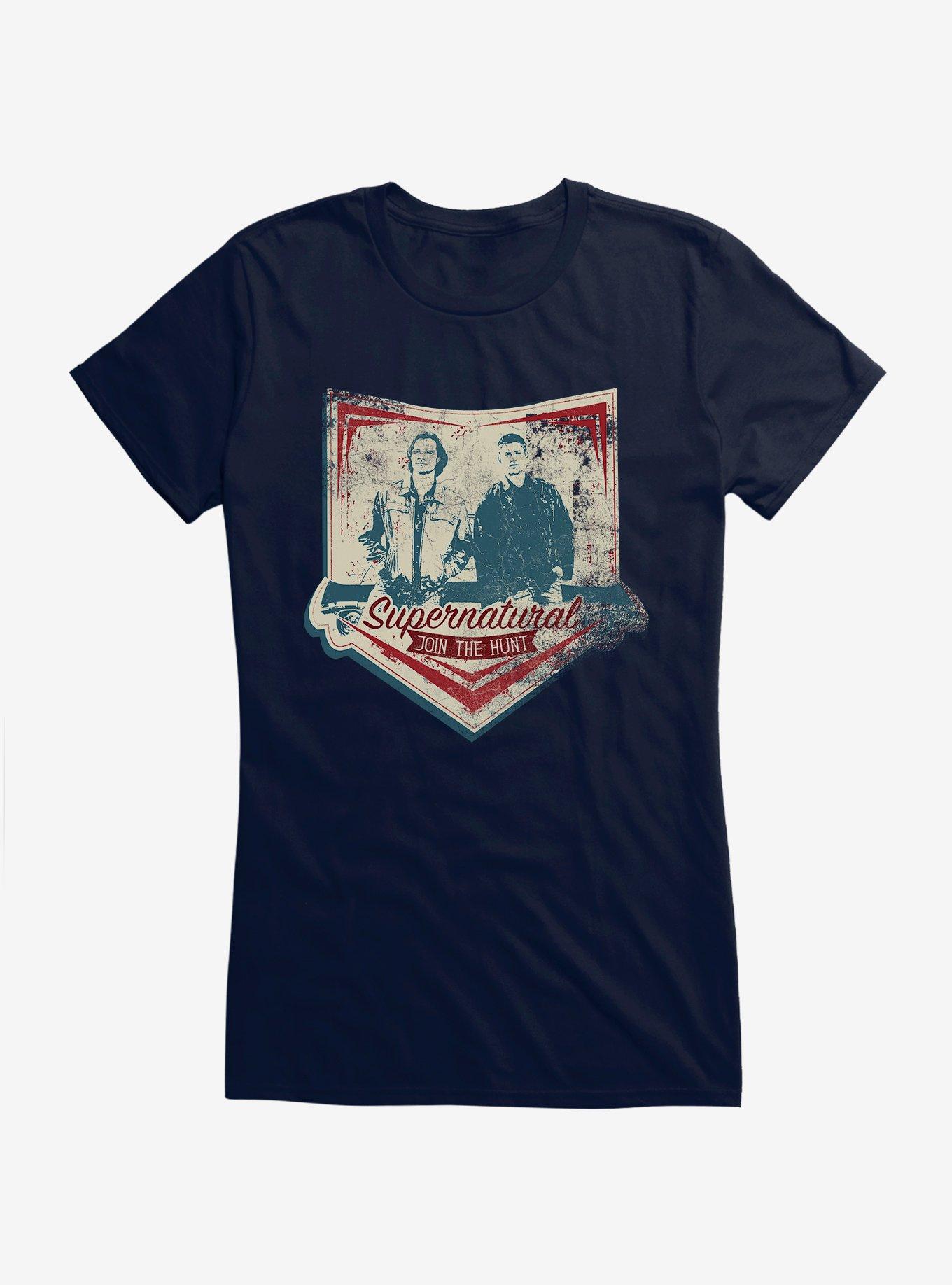 Supernatural Join The Hunt Grunge Girls T-Shirt, , hi-res