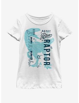 Jurassic Park Blue Aero DNA Youth Girls T-Shirt, , hi-res