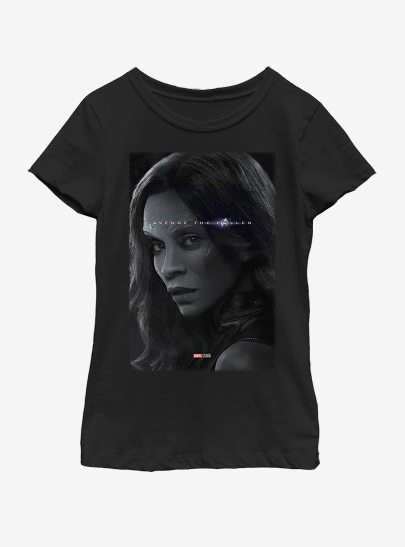 Marvel Avengers: Endgame Avenge Gamora Youth Girls T-Shirt, BLACK, hi-res