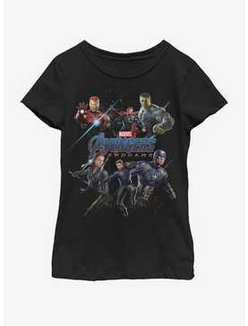 Marvel Avengers: Endgame Heros Logo Youth Girls T-Shirt, , hi-res
