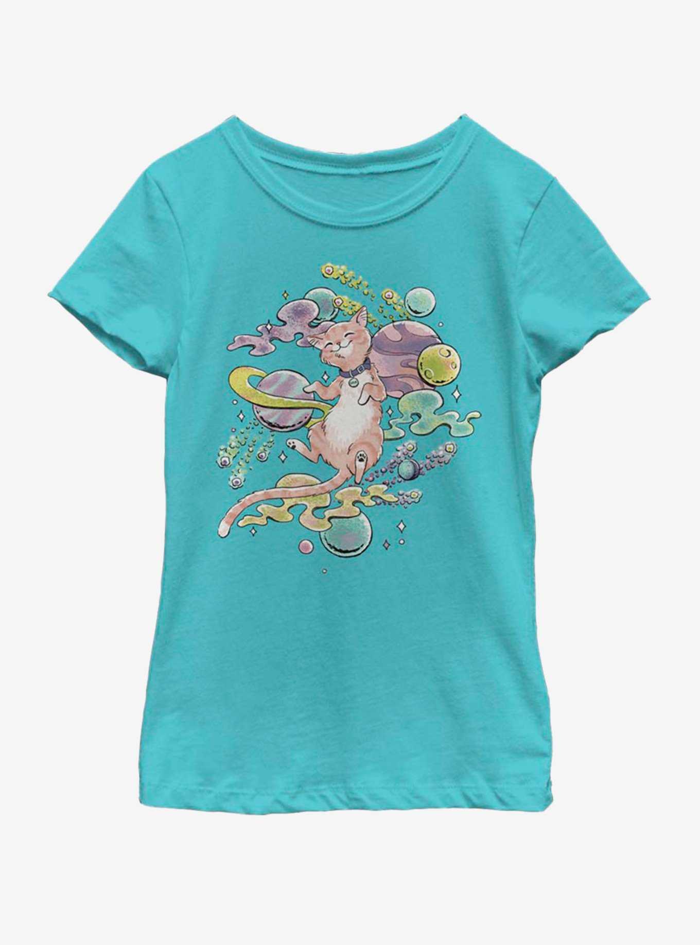 Marvel Spiderman Far From Home Cosmic Kitty Youth Girls T-Shirt, , hi-res