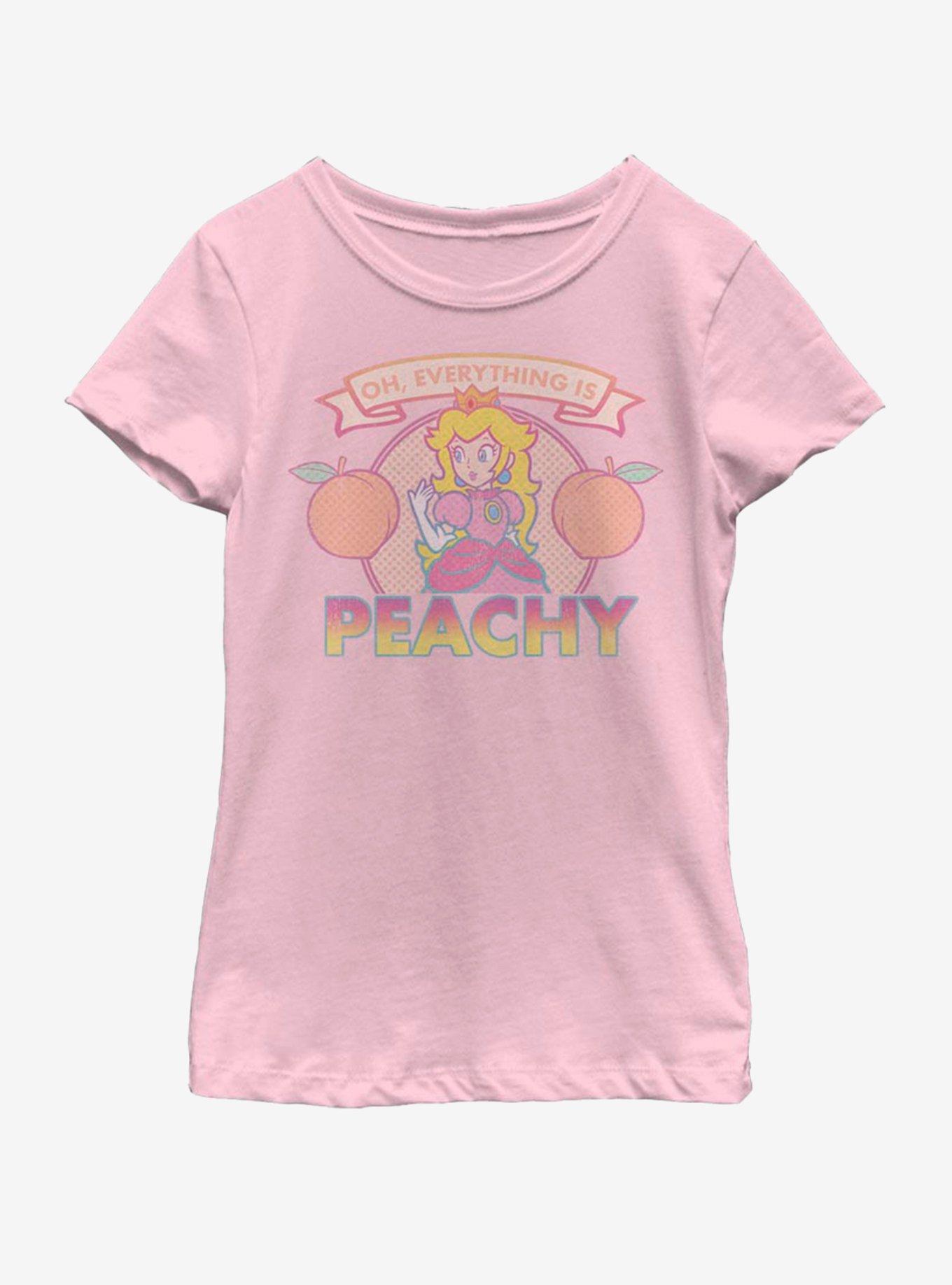 Nintendo Peach Oh Youth Girls T-Shirt, , hi-res