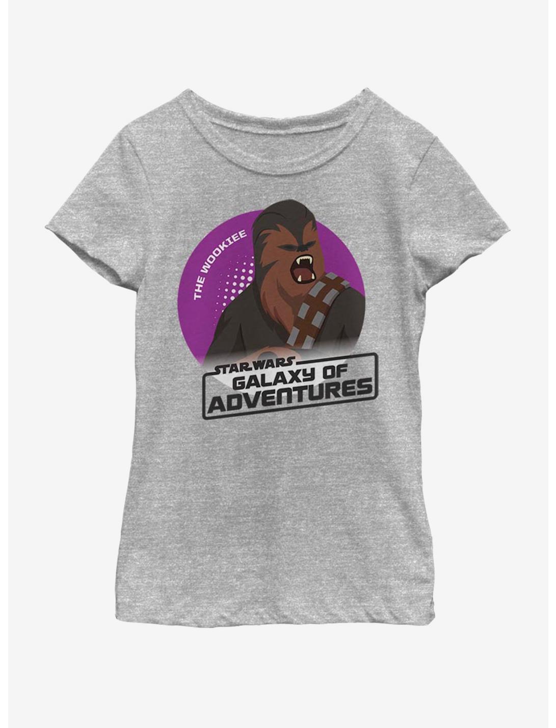Star Wars Chewie Sun Youth Girls T-Shirt, ATH HTR, hi-res