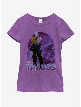 Marvel Thanos Head Youth Girls T-Shirt, , hi-res