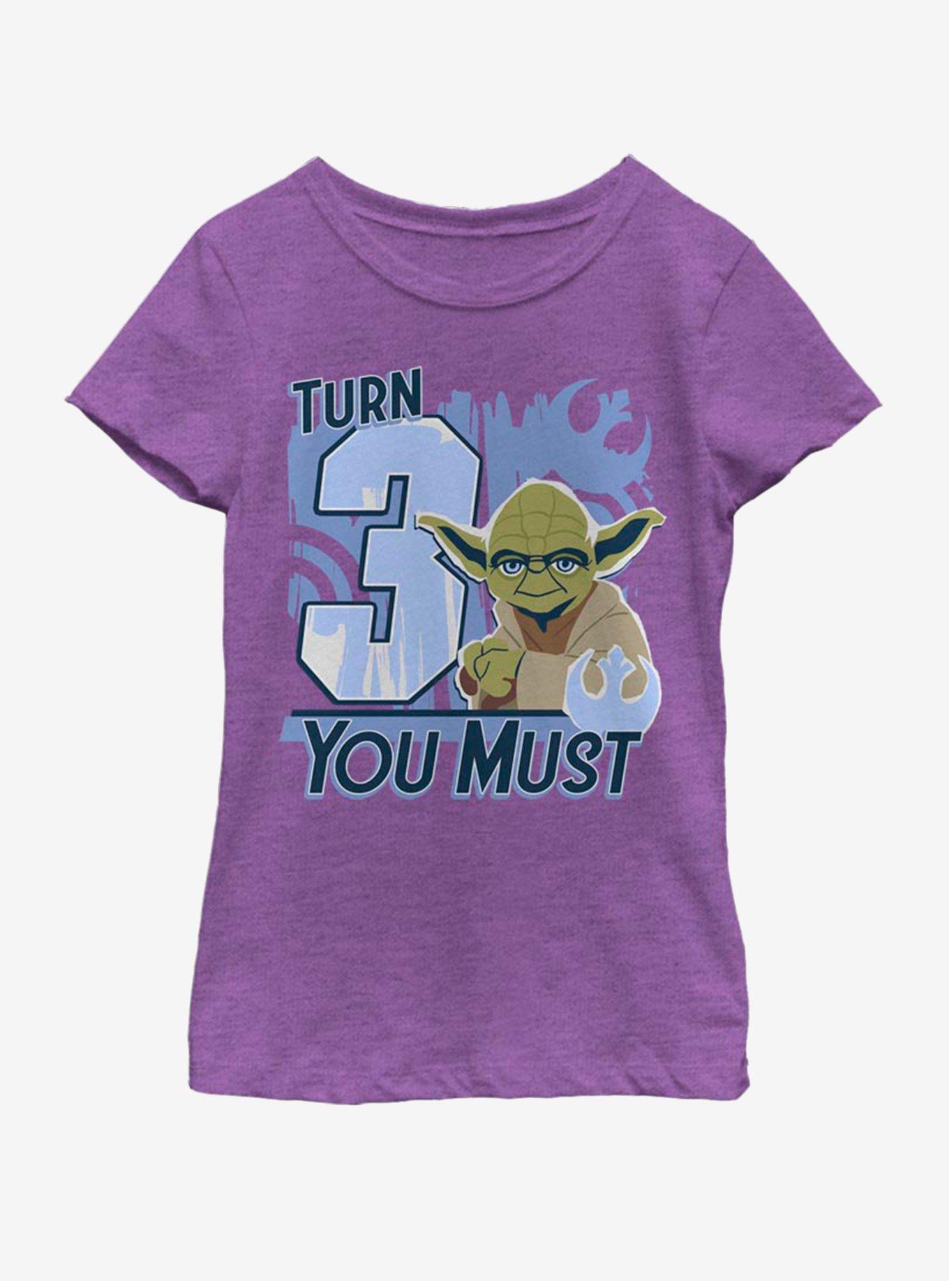 Star Wars Turn 3 You Must Youth Girls T-Shirt, , hi-res