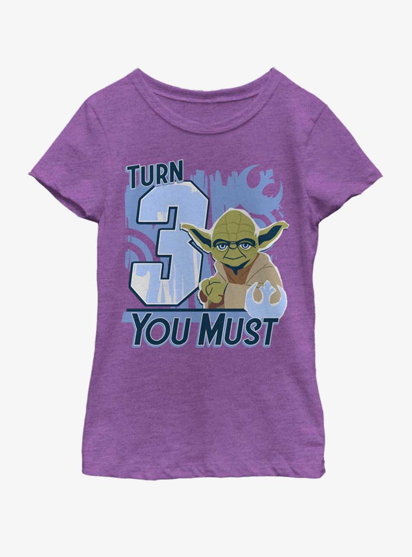 Star Wars Turn 3 You Must Youth Girls T-Shirt, , hi-res