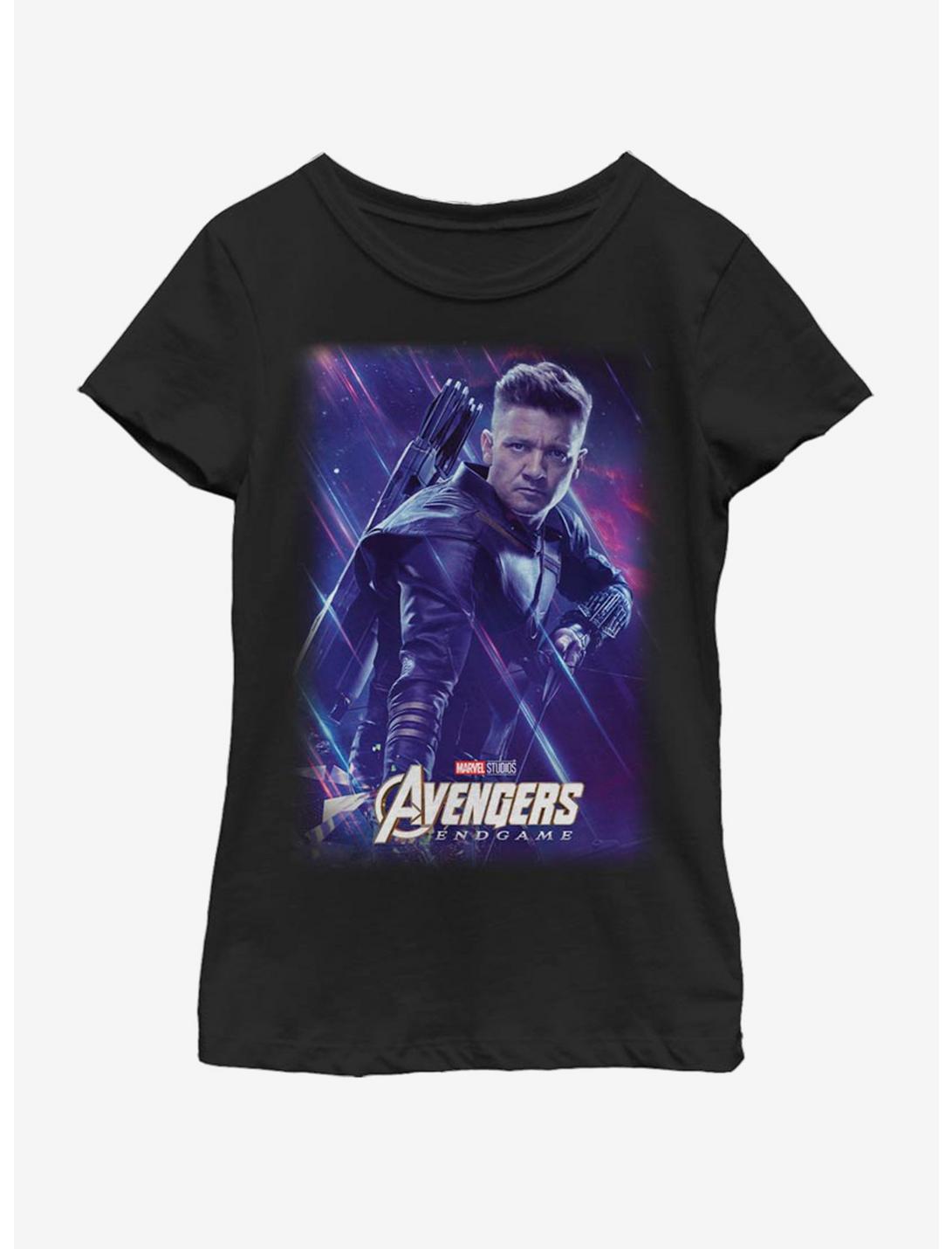 Marvel Avengers: Endgame Space Hawk Youth Girls T-Shirt, BLACK, hi-res