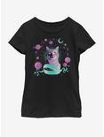 Marvel Spiderman Far From Home COSMIC GOOSE Youth Girls T-Shirt, BLACK, hi-res