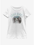 Star Wars Porg Characters Youth Girls T-Shirt, WHITE, hi-res