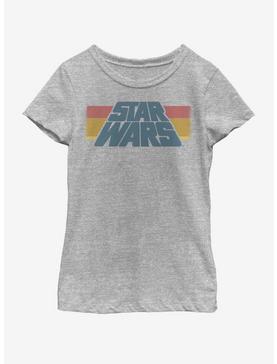 Star Wars Logo Stripe Youth Girls T-Shirt, , hi-res